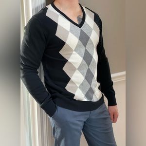 Argyle sweater